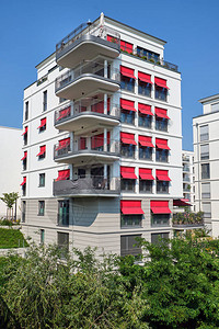 德国柏林现代公寓楼图片