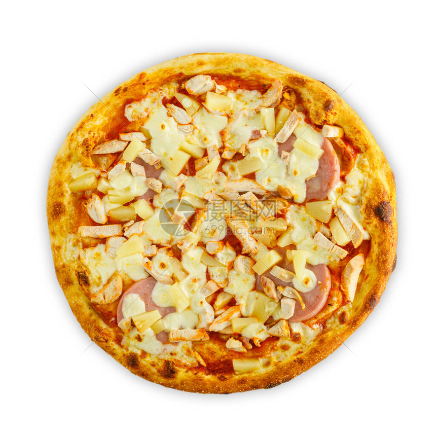意大利自制披萨图片
