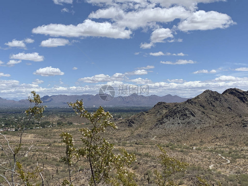 菲尼克斯亚利桑那沙漠山图片