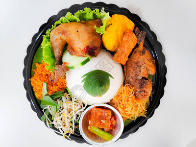 传统印度尼西亚餐饮高清图片