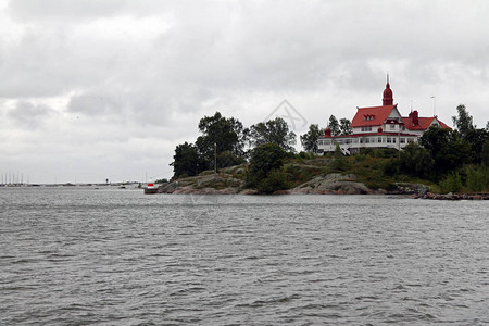 赫尔辛基湾的芬兰群岛请访图片