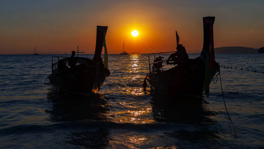 泰国渔船图片