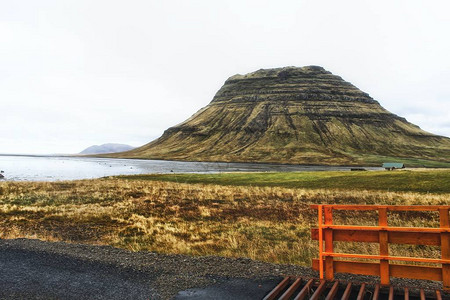 冰岛美丽的火山图片