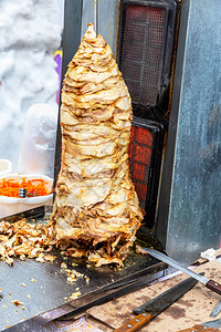 Shawarma是中东最流行的图片