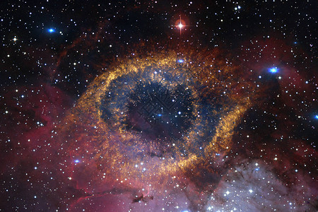 星场尘星云和银河系这些由美国航天局提供图片