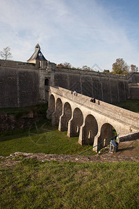 法国Blaye的中世纪城堡图片