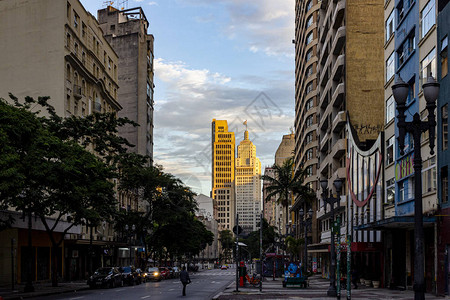 圣保罗市中心著名建筑巴西高清图片