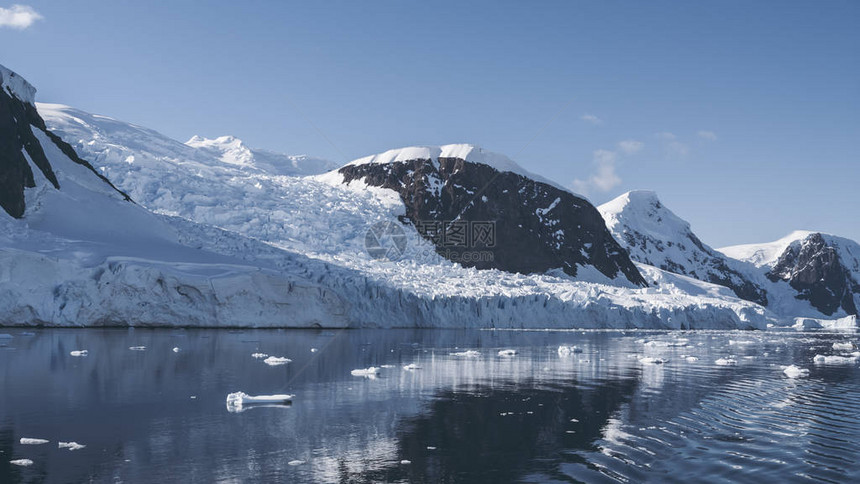 南极山风景南极南极半岛图片