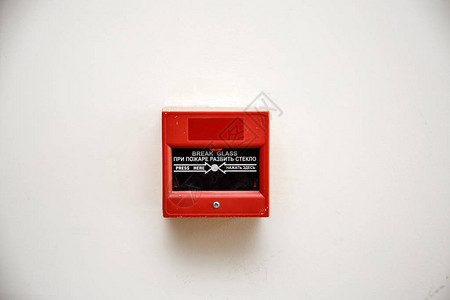 火警报按钮有英文译和图片