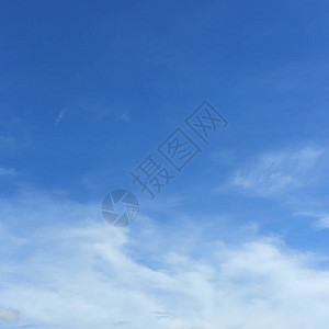 蓝天气背景下的白云图片