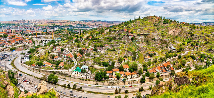 土耳其首都安卡拉老城的景象图片