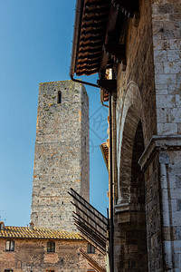 意大利托斯卡纳的中世纪小镇SanGimigna图片