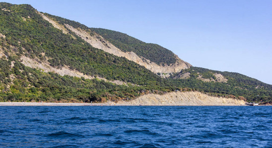 俯视来自黑海的大乌特里什保留高清图片