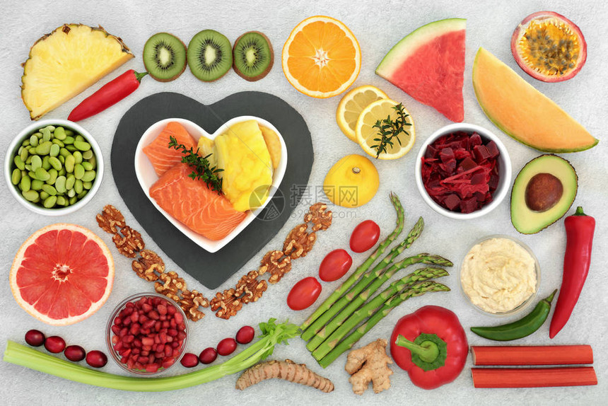 健康心脏食品系列图片