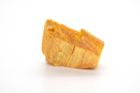 雌黄矿物分离的硫化砷图片