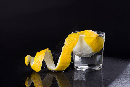 柠檬水新鲜柠檬汁食物概图片