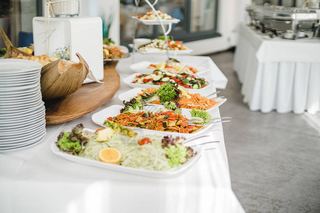婚礼活动餐饮自助餐图片