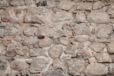欧洲老旧建筑的旧石墙具有复制空间非常图片