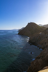 西班牙阿尔梅里亚省海岸线总是阳图片