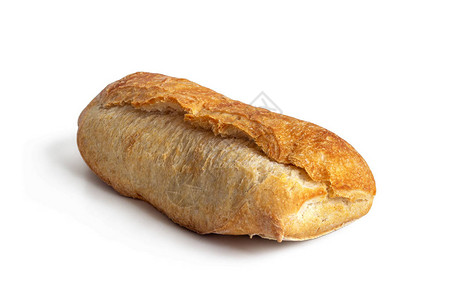 古典法国迷你面包条带有金脆皮地壳以图片