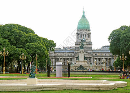 阿根廷国民议会宫背景