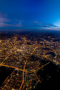 俄罗斯莫科空中观视俄罗斯莫科蓝色背景图片
