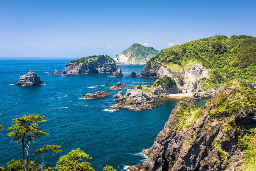 日本静冈岛伊津半岛的图片