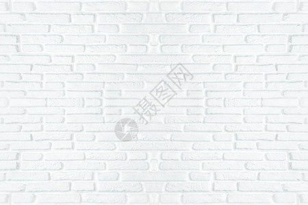 白色砖墙纹理背景图片