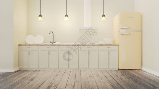 Crema彩色柠檬美丽的房子室内图片