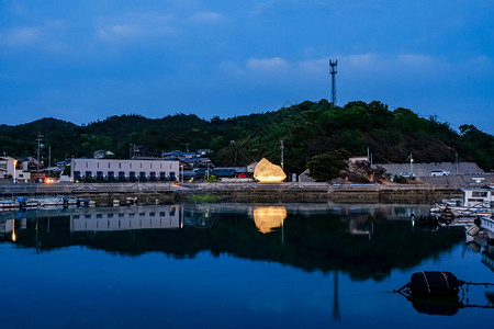 日本四国直岛景观高清图片