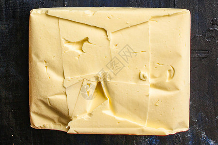 黄油或人造黄油产品扩散菜单概念背景顶部视图图片