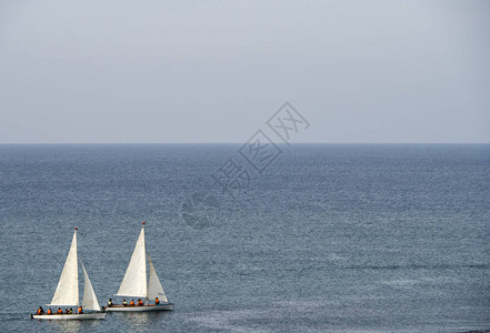 特拉维夫以色列海湾帆图片