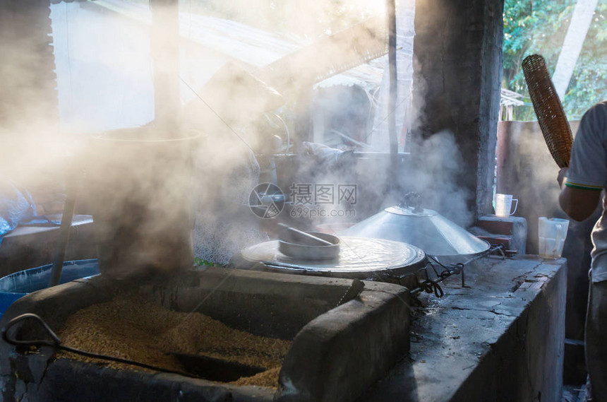 越南当地米粉厂图片