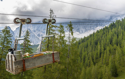 奥地利阿尔卑斯山的可图片
