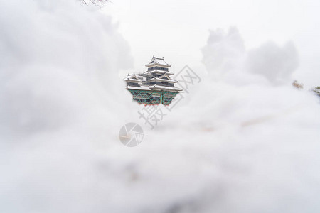 旅行的建筑景观背景概念图片