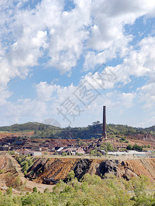 摩根山矿是澳大利亚昆士兰的一个铜金和银矿开采始于1882年的摩根山图片