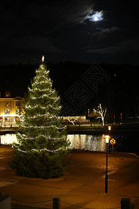 Marenplan上的圣诞树图片