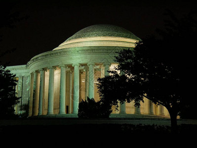 位于华盛顿特区的托马斯杰斐逊纪念大图片