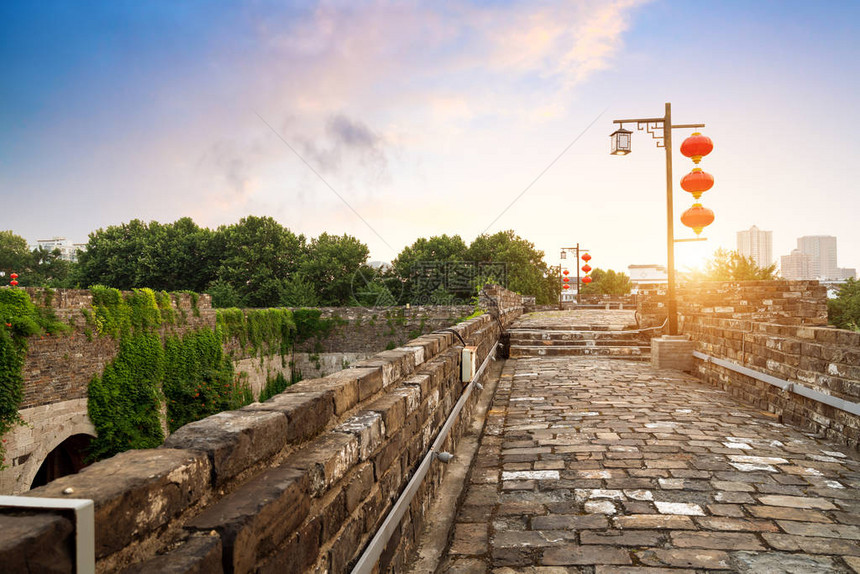 古城墙中华门南京图片