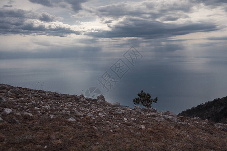 AiPetri山的黑海景图片