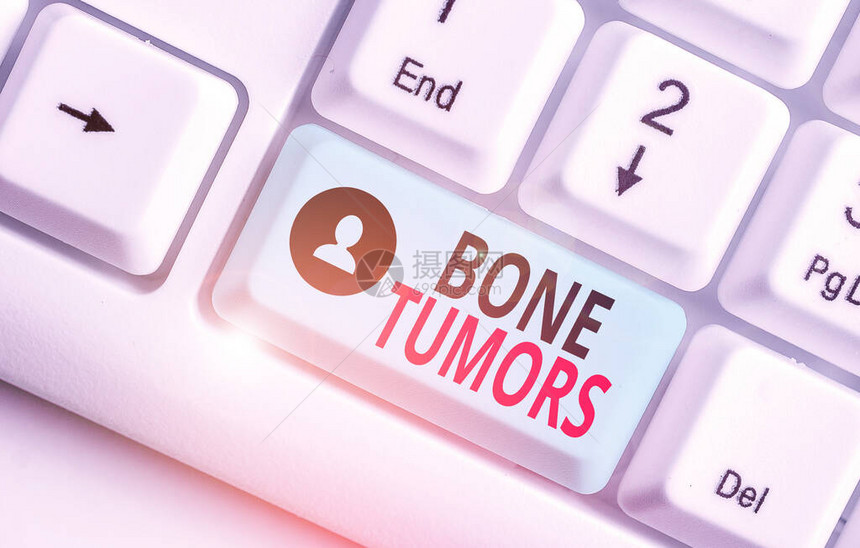 手写文字BoneTumors概念照片可以是良或恶生长图片