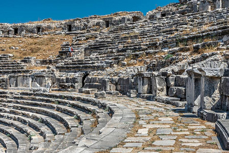 土耳其安纳托利亚西海岸古希腊城市Miletus图片