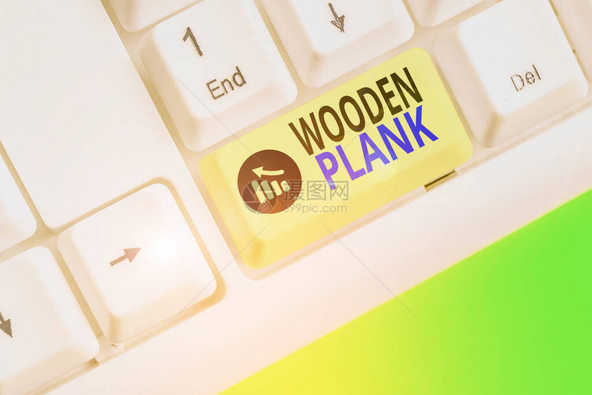 显示WoodenPlank的文本符号商业摄影文字木或类似材料图片