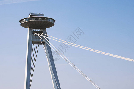 SNP桥的塔和斯洛伐克民族起义桥的UFO塔图片