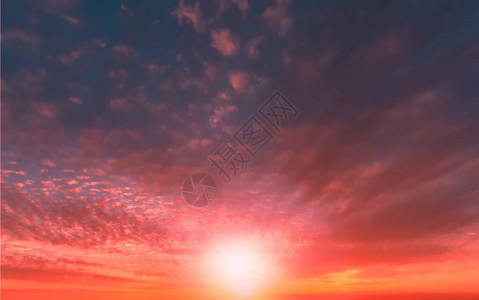 粉色夏日落自然风景戏剧天空天气预报图片