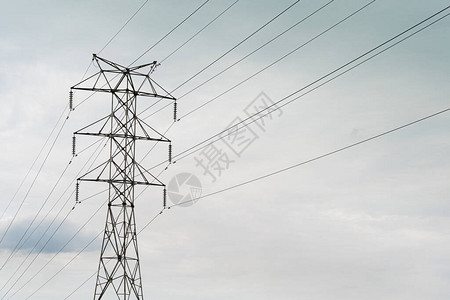 电力传输能源工业节能用电线的电力线支撑图片