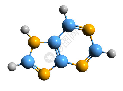 异构体3D纯骨质配方白底分离的核酸分子化学结背景