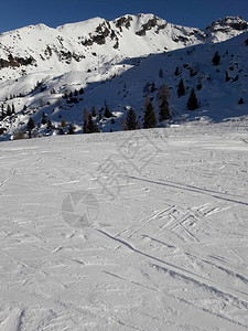 山区滑雪图片