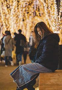 日本仙台定禅寺圣诞亮灯节图片