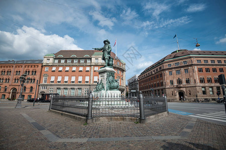 丹麦美丽的哥本哈根市图片